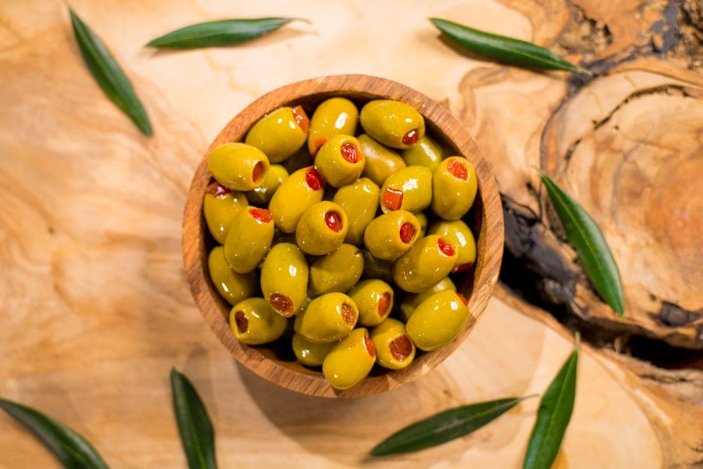 Stuffed Olives with Pepper or Rocoto